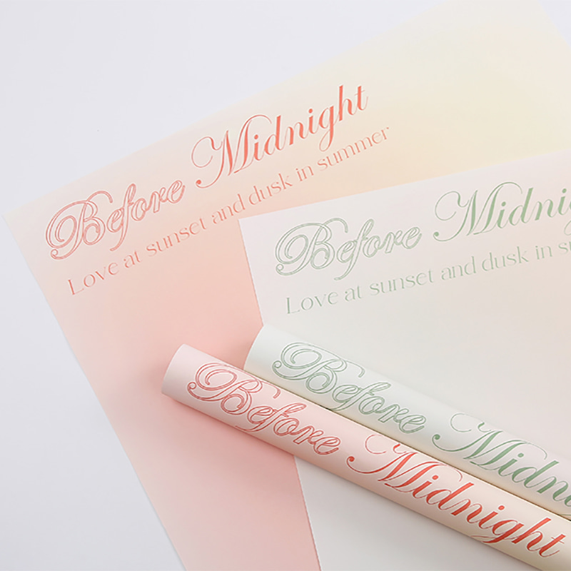 Gradient Print bukett omslagspapper