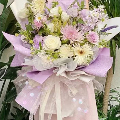 Simple Textured Bouquet Wrapping Paper