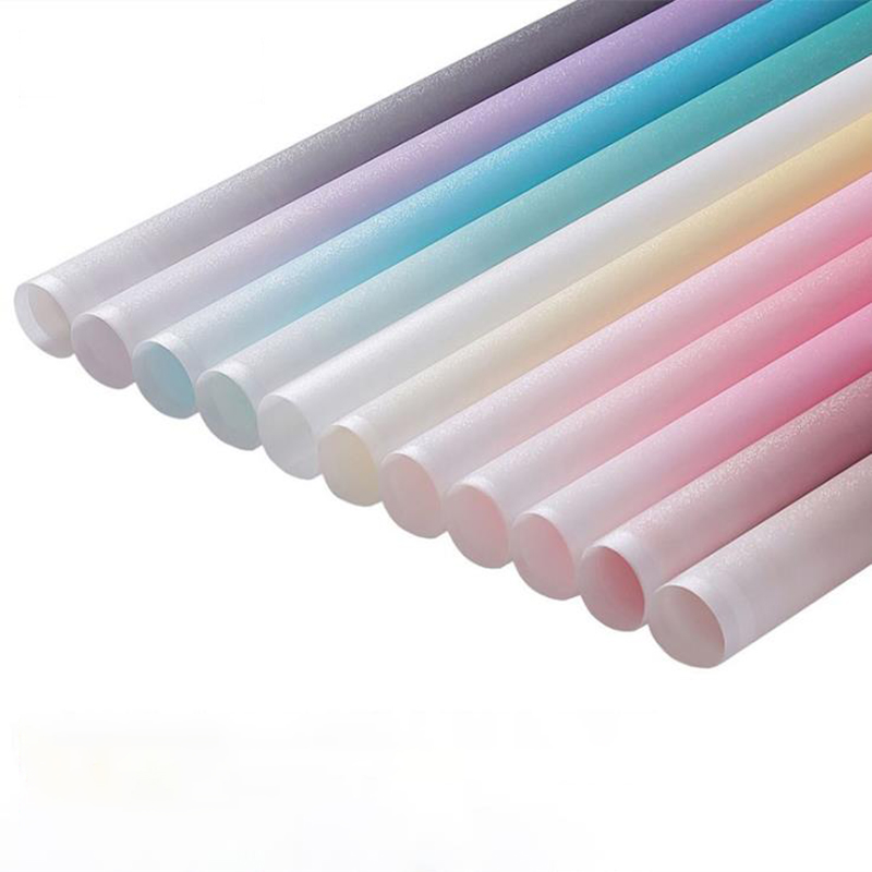 Ice Mist Gradient Film Bukett Omslagspapper